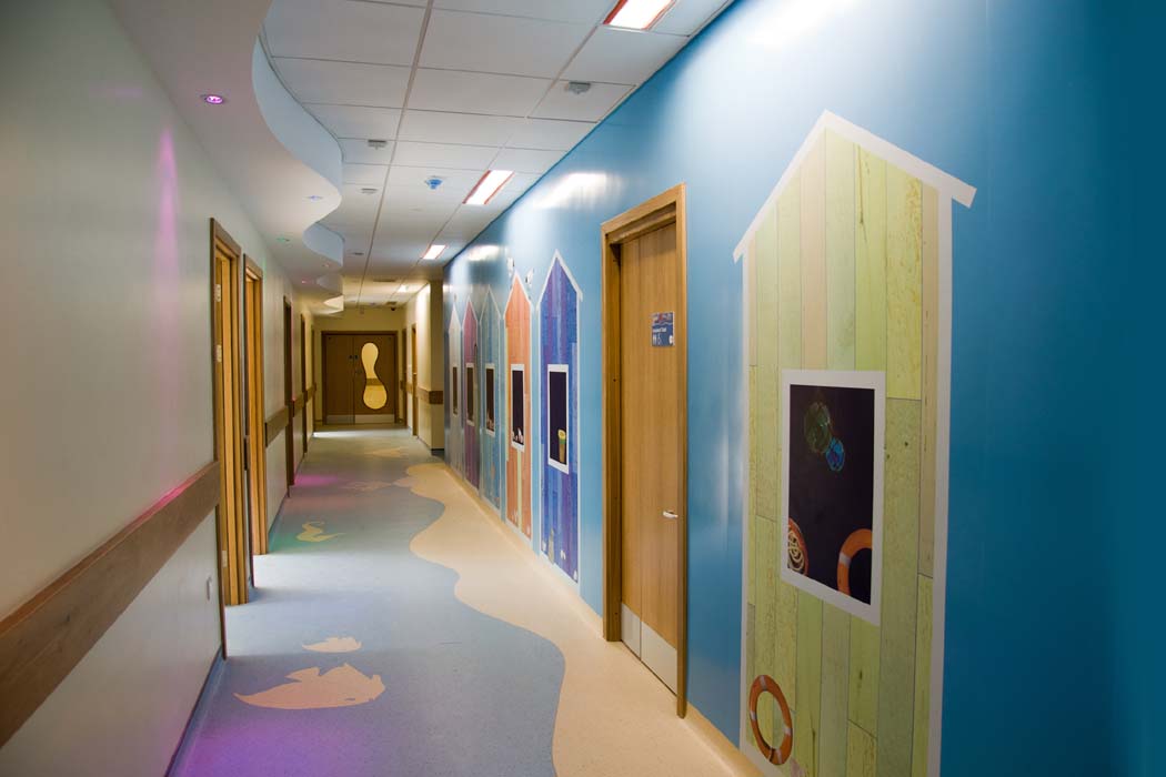 Corridor, Children’s Unit, Salisbury District Hospital