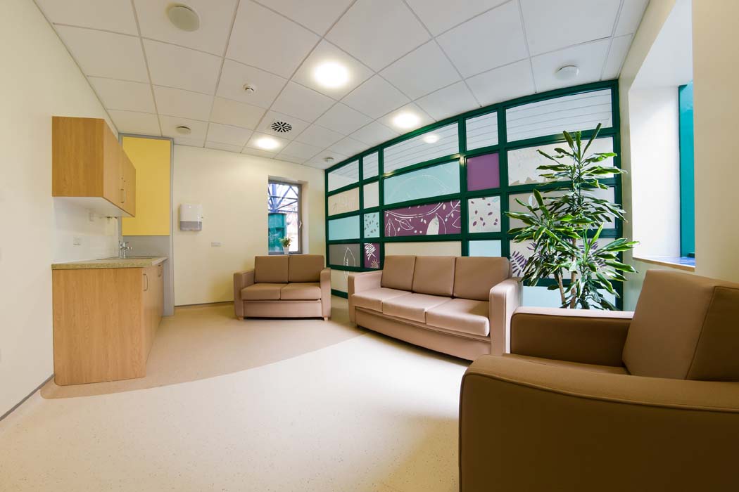 Parents’ lounge, Children’s Unit, Salisbury District Hospital