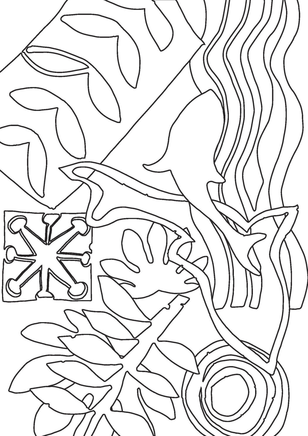 Matisse inspired colouring | ArtCare