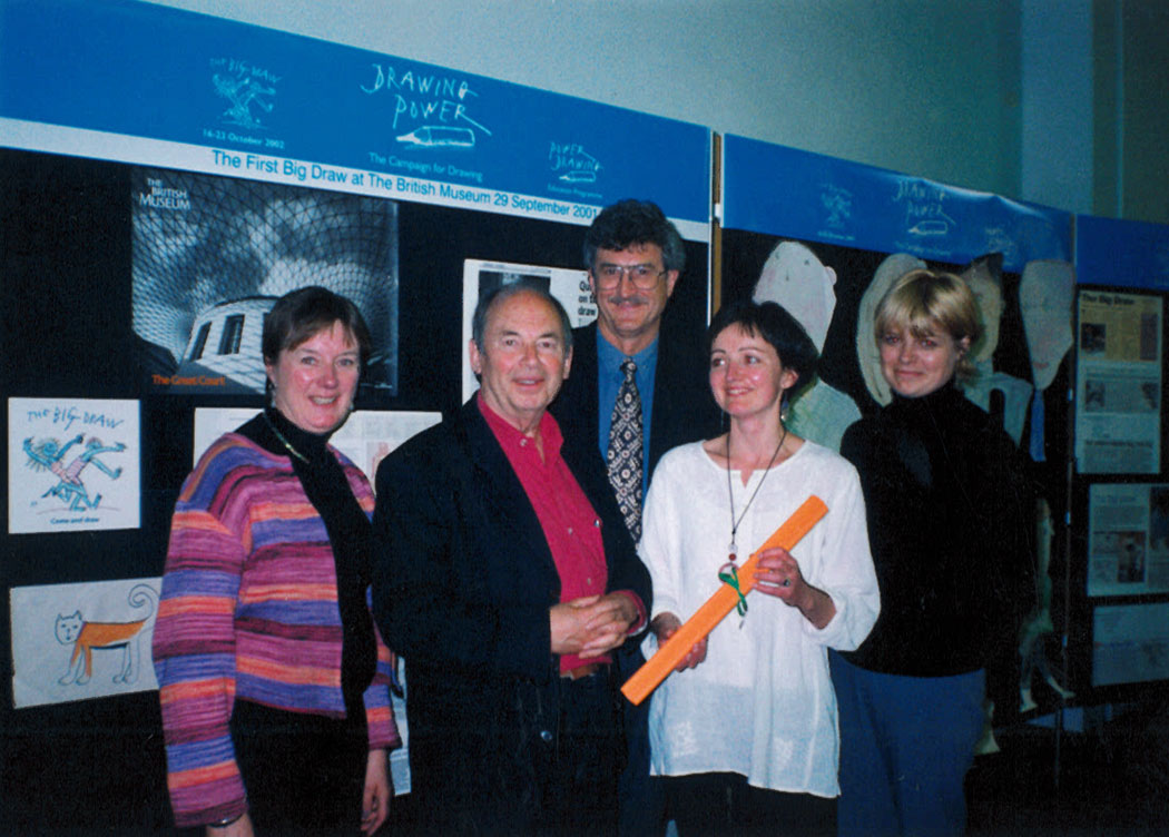 Big Draw prize ceremony 2001
