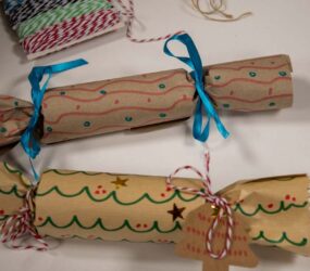 hand made decorated crackers