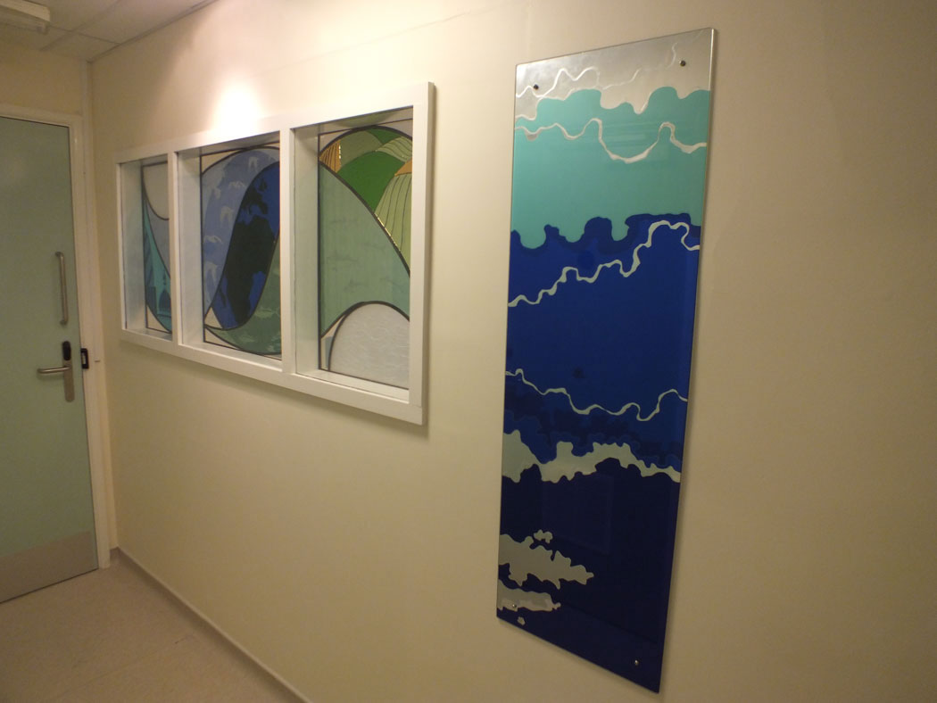 Fertility Centre artworks, Salisbury District Hospital