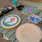 mosaic paving stones for the garden