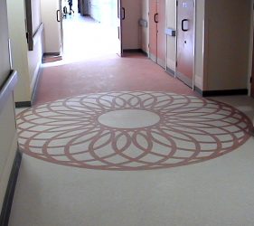 Circle floor design